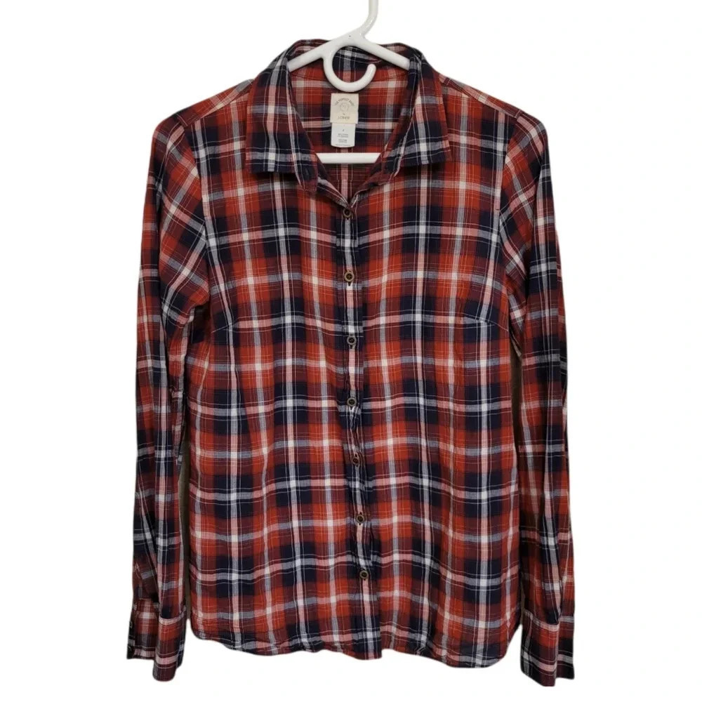 J.Crew plaid the perfect shirt